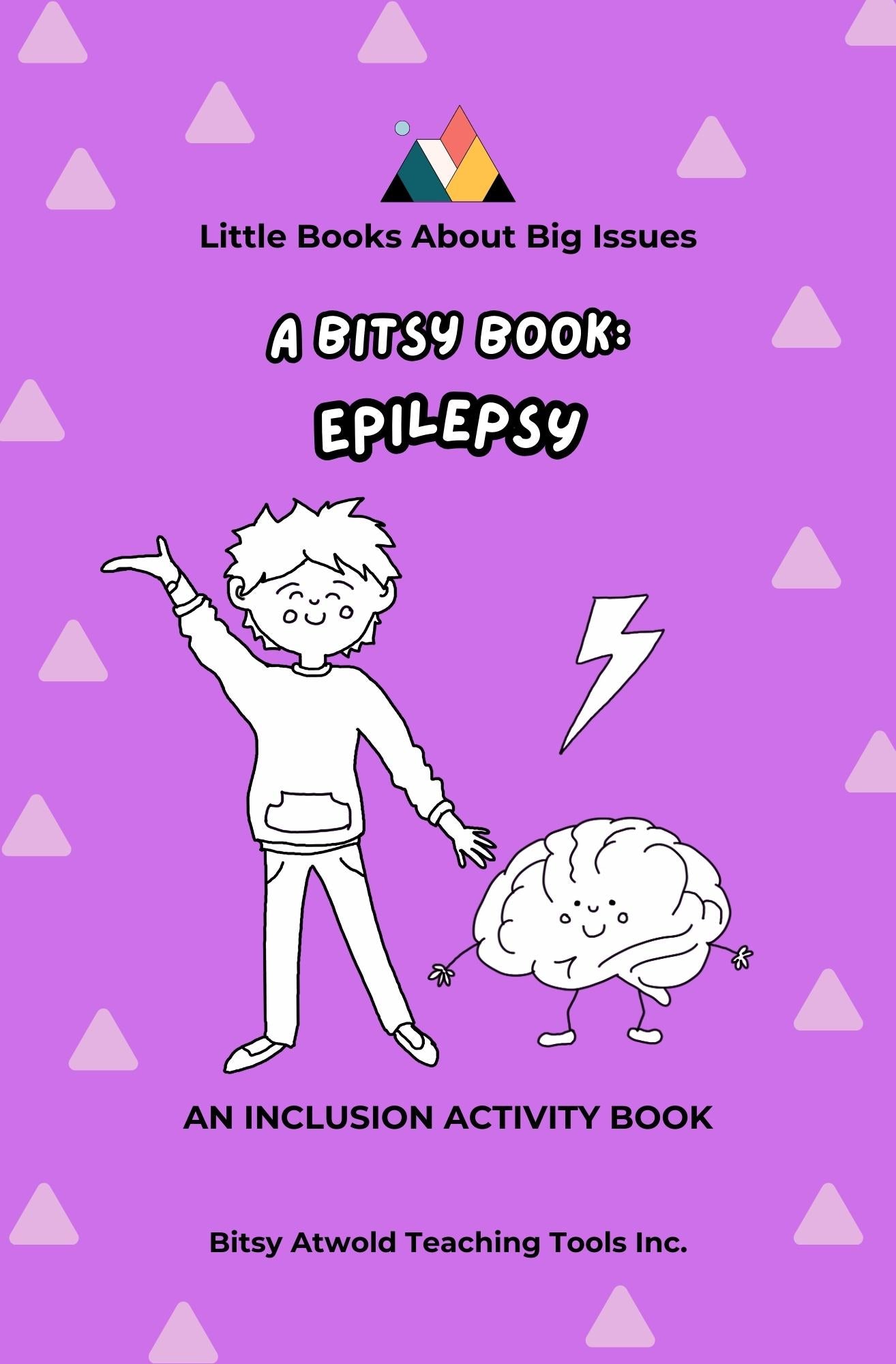 A Bitsy Book - Epilepsy (a colouring & sticker activity)