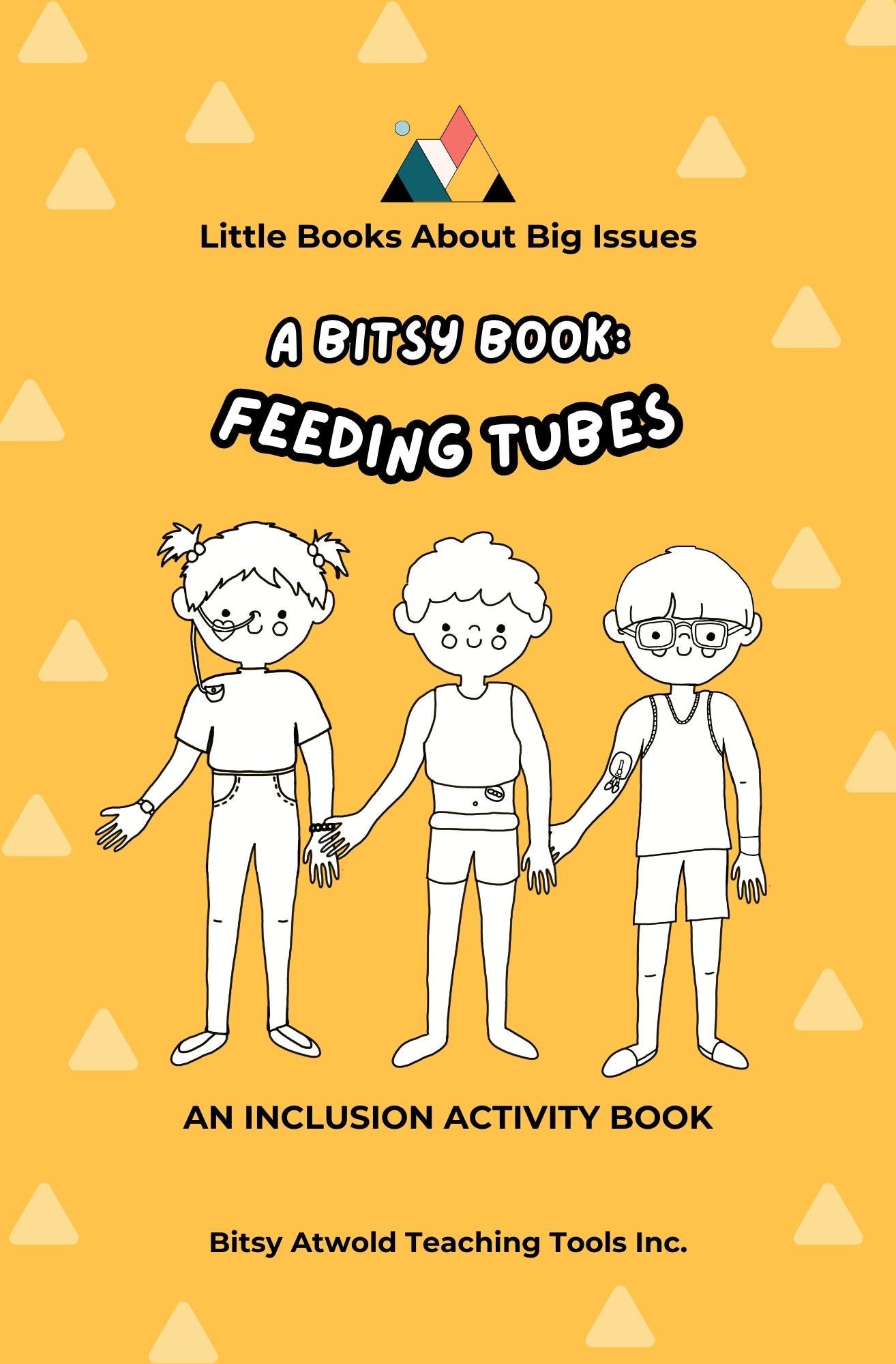 A Bitsy Book - Feeding Tubes (a colouring & sticker activity)