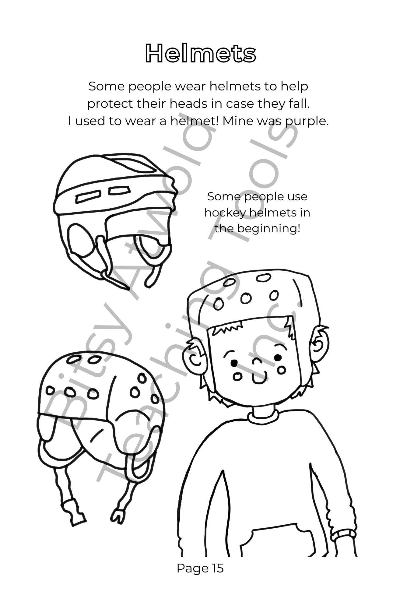A Bitsy Book - Epilepsy (a colouring & sticker activity)