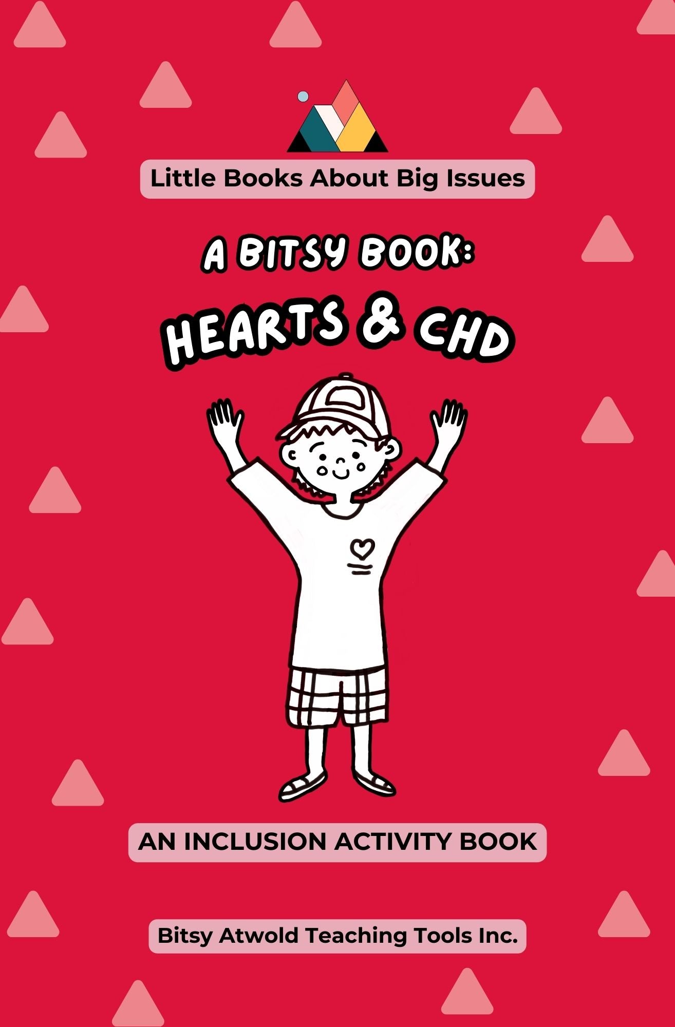 A Bitsy Book - Hearts & CHD (a colouring & sticker activity)