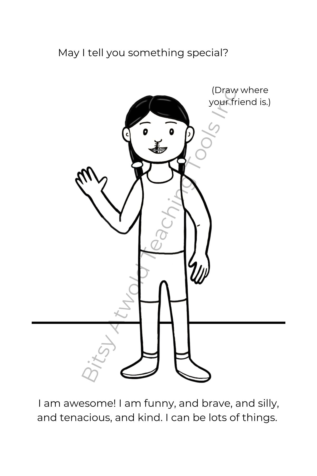 A Bitsy Book: Cleft! I have a cleft