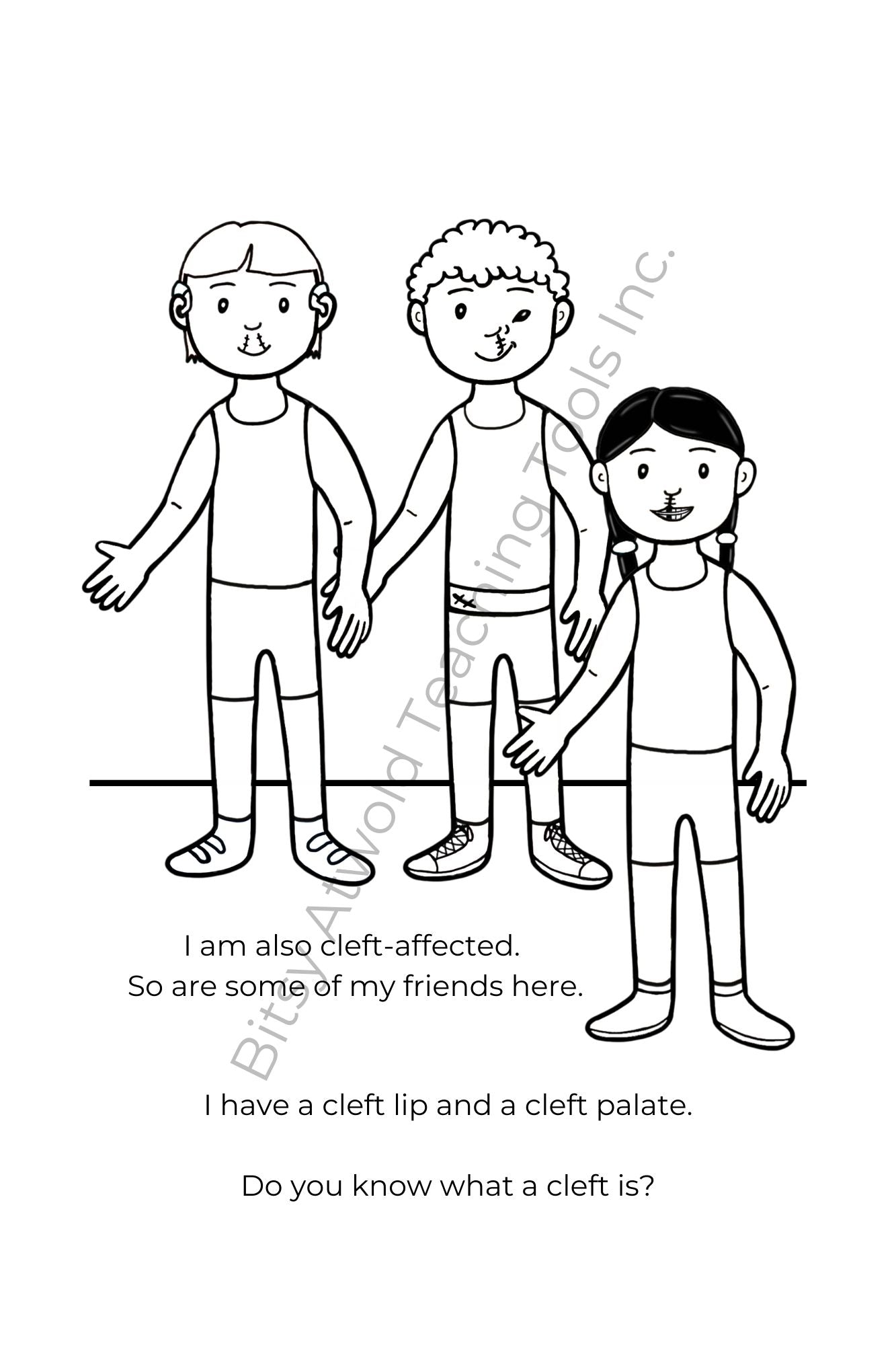 A Bitsy Book: Cleft! I have a cleft