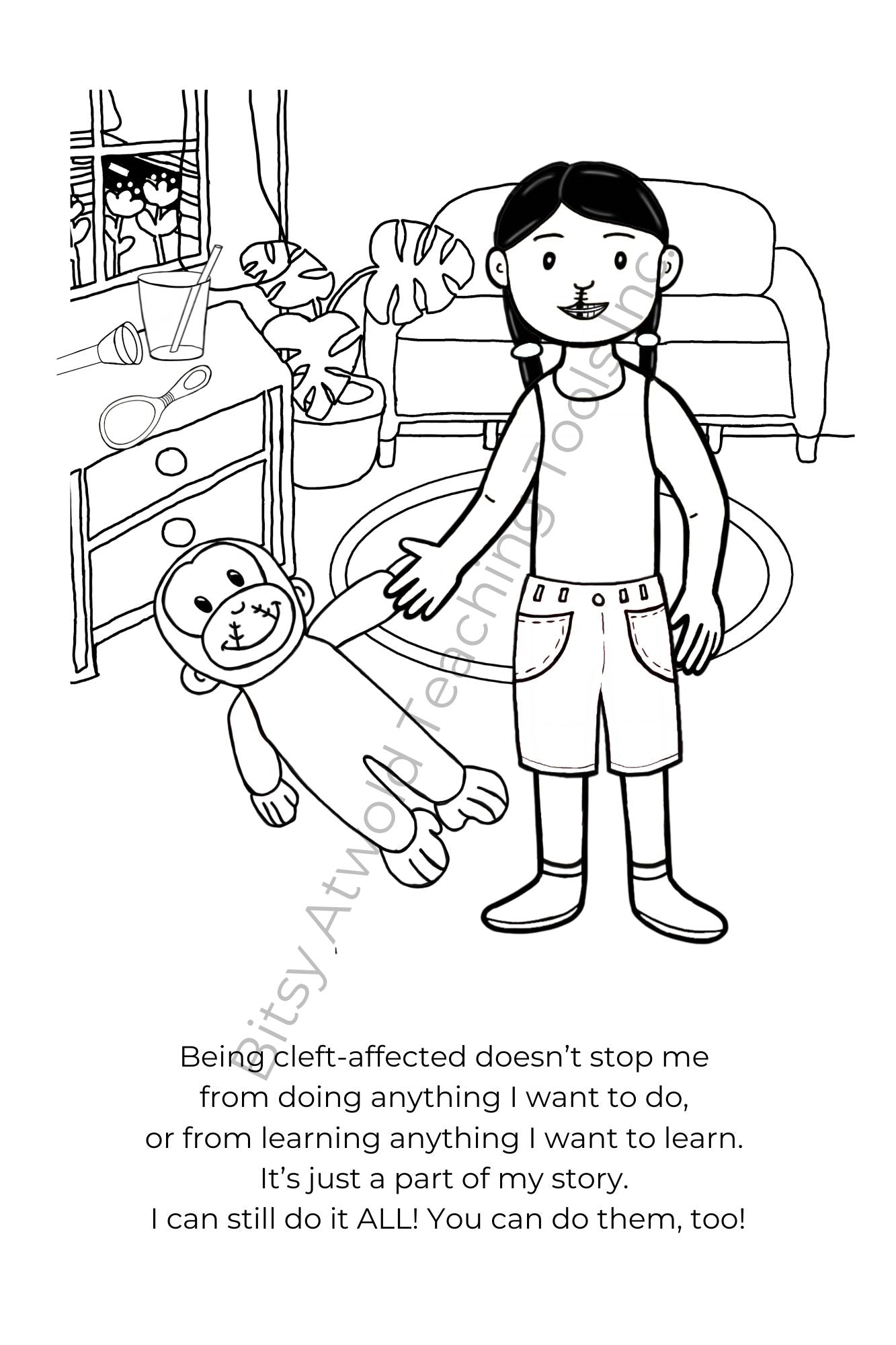 A Bitsy Book: Cleft! I have a cleft