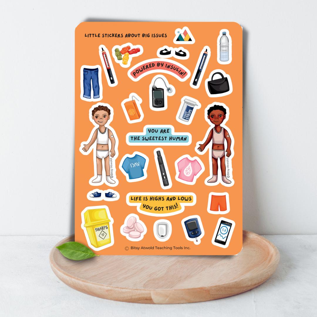 T&T: Sticker sheet - Diabetes