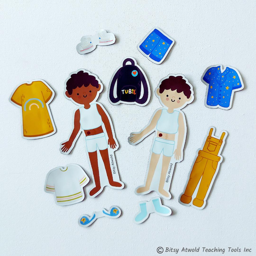 Magnet Buddies - Feeding Tubes