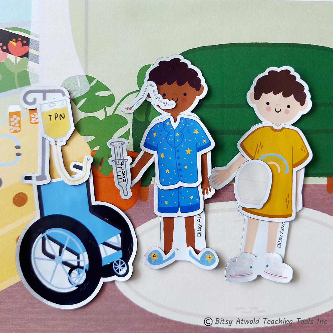 Magnet Buddies - Feeding Tubes