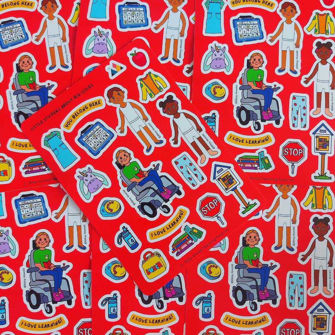 Sticker Sheet - Welcome to School