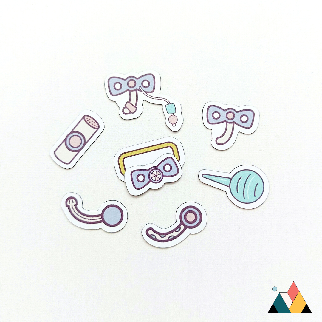 Magnet Buddies - Trach & Respiration