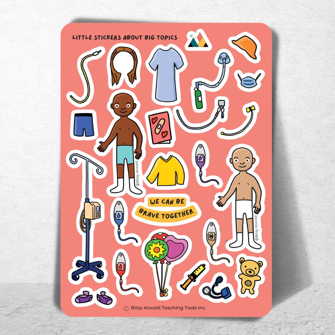 Sticker Sheet - Cancer
