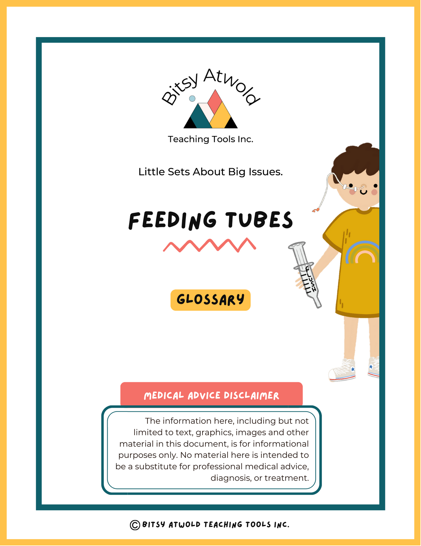 Glossary - Feeding Tubes
