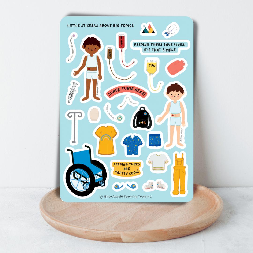 Sticker Sheet - Feeding Tubes