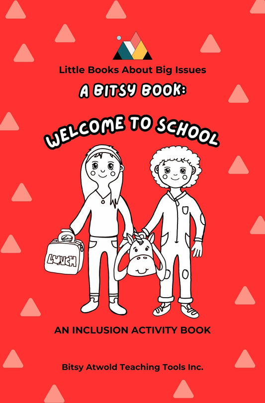 A Bitsy Book: Welcome to School (a colouring & sticker activity)