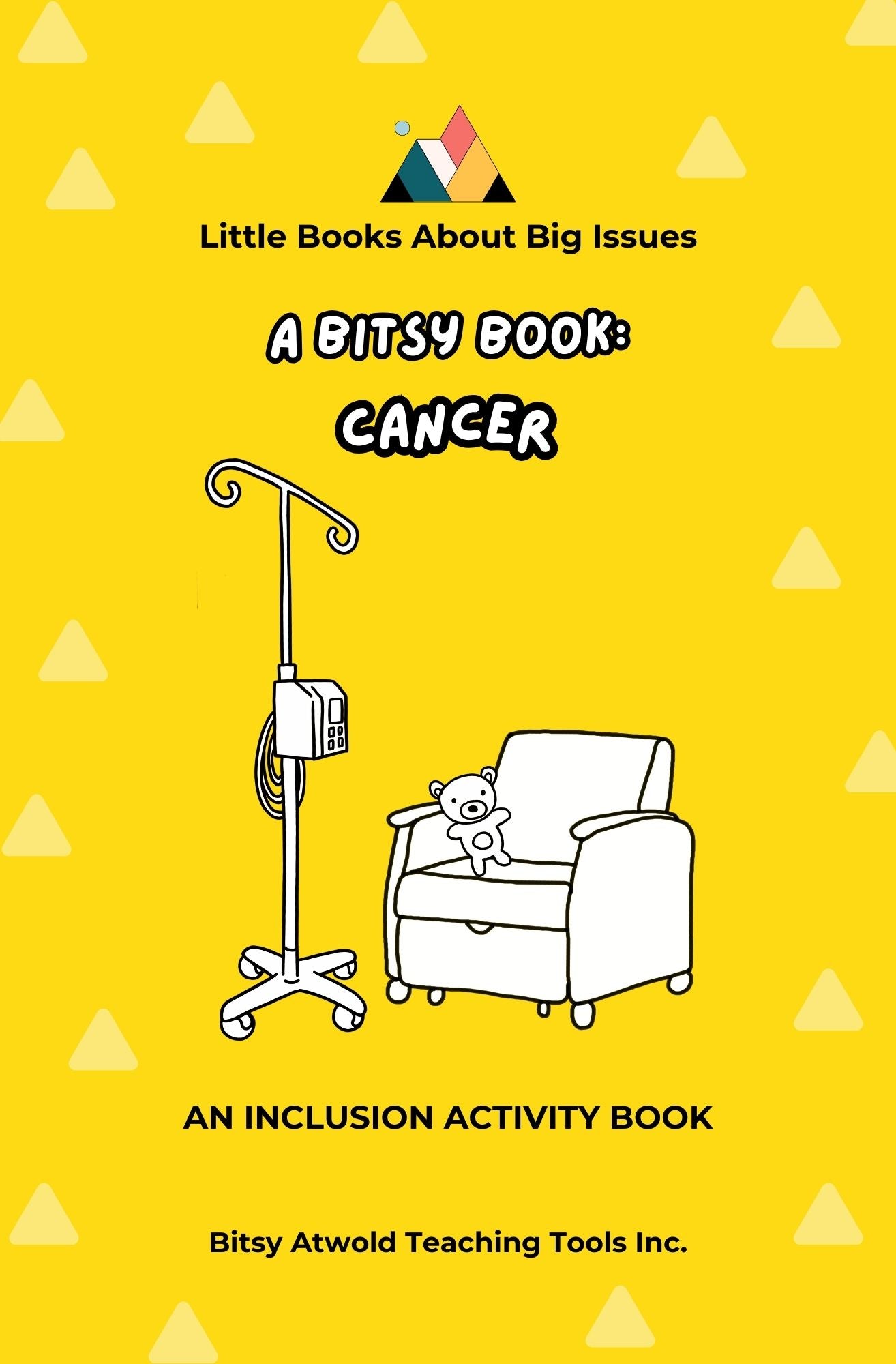 A Bitsy Book: Cancer (a colouring & sticker activity)